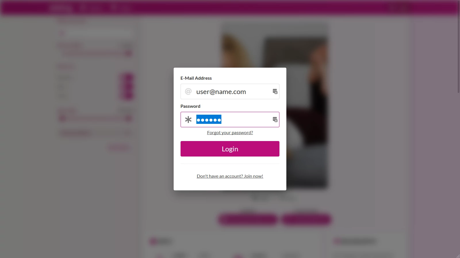 dating-login